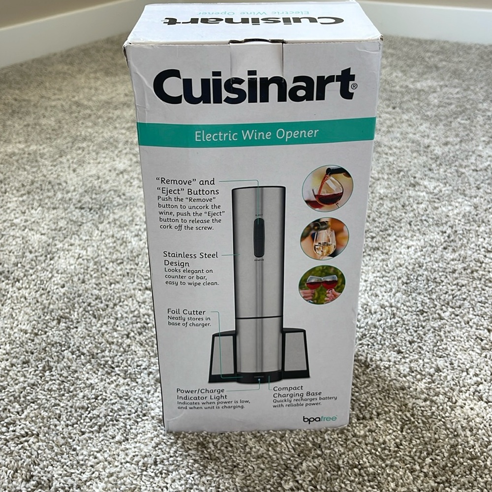 Cuisinart electric wine opener